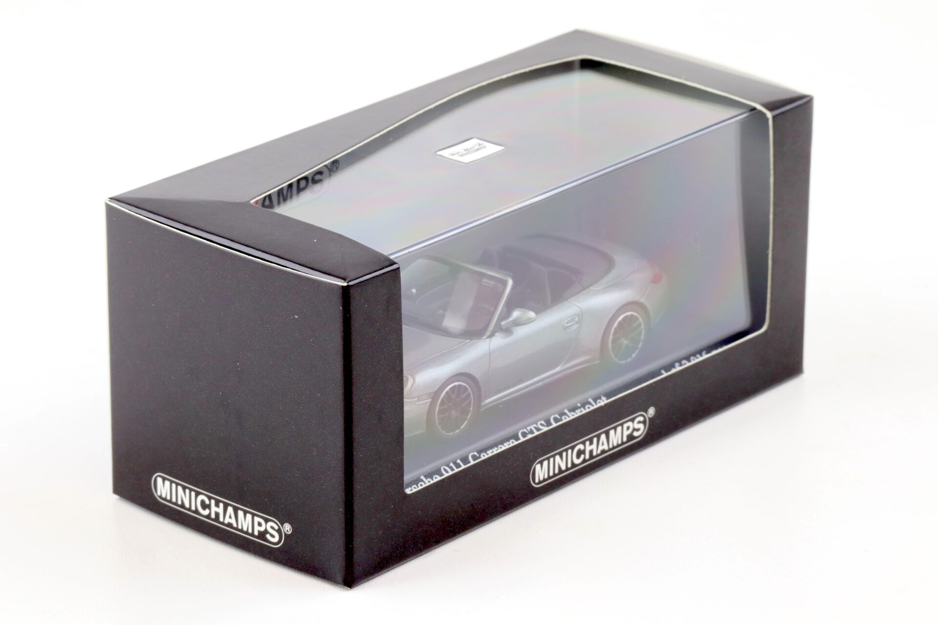 1:43 Minichamps Porsche 911 (997.2) Carrera GTS Cabriolet 2011 Meteor grey