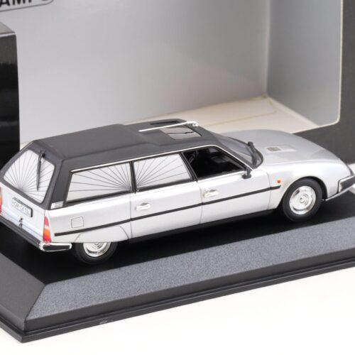 1:43 Minichamps Citroen CX Break 1980 Hearse Bestattungswagen silver/ black