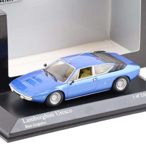 1:43 Minichamps Lamborghini Urraco 1974 blue Acapulco