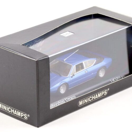 1:43 Minichamps Lamborghini Urraco 1974 blue Acapulco