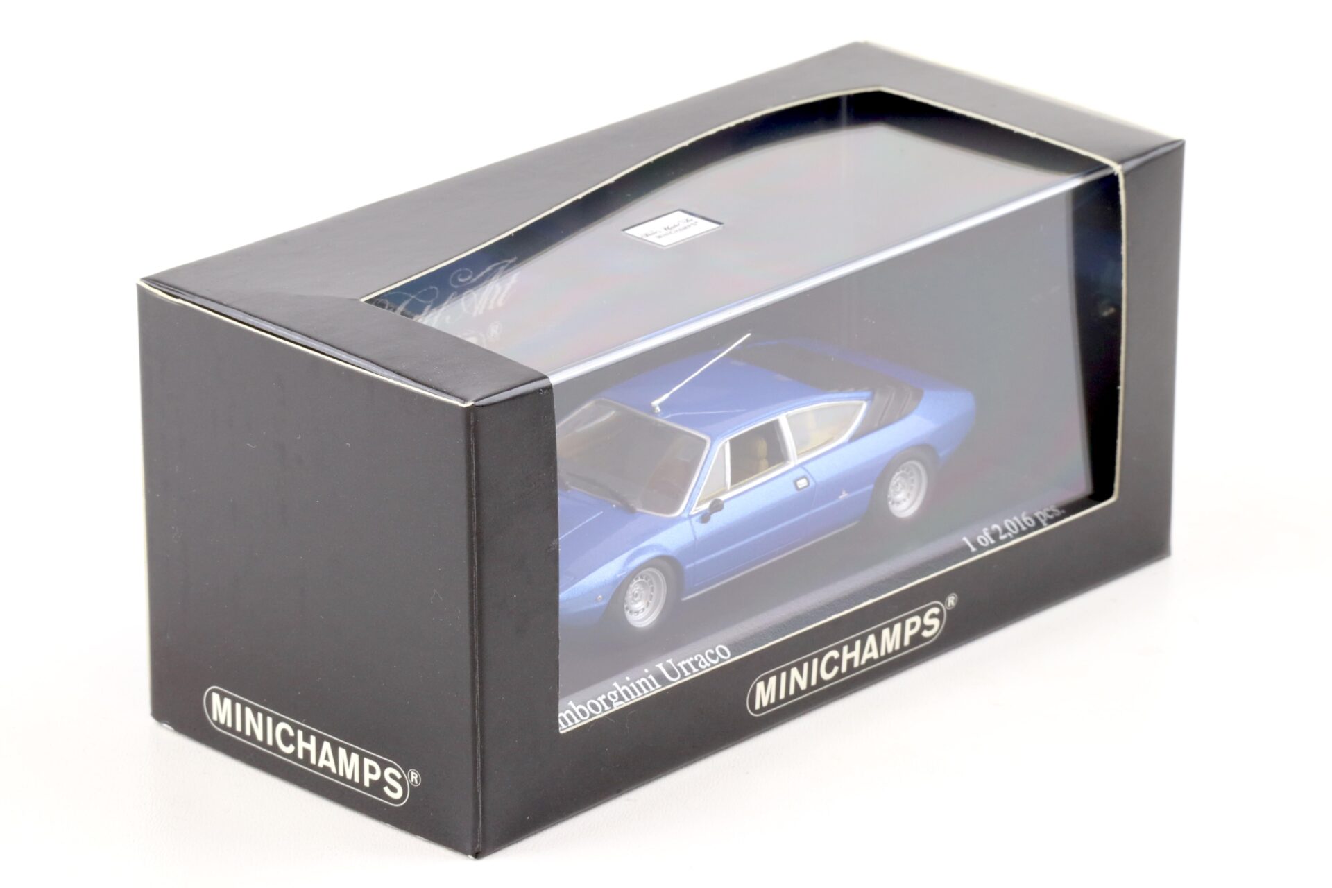 1:43 Minichamps Lamborghini Urraco 1974 blue Acapulco