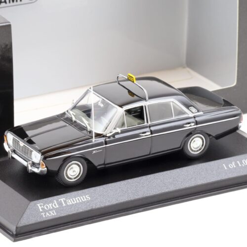 1:43 Minichamps Ford Taunus Sedan TAXI 1964 black