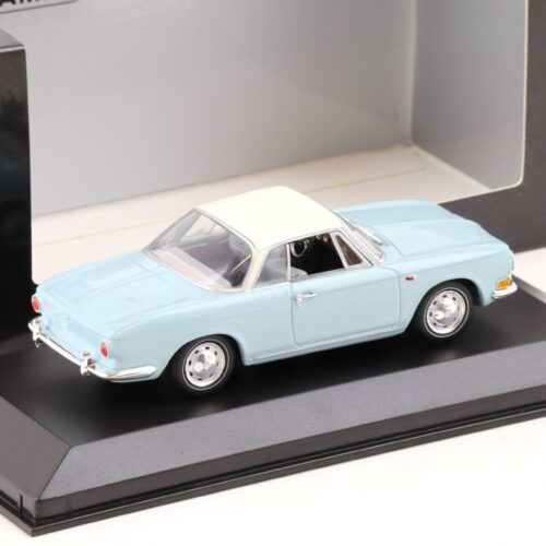 1:43 Minichamps VW Karmann Ghia 1600 light blue/ white 1966
