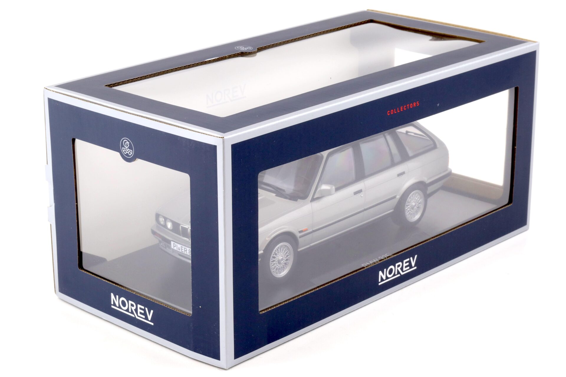 1:18 Norev BMW 325i Touring 3er E30 silver metallic 1991