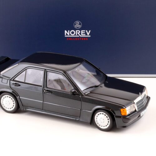 1:18 Norev Mercedes 190E 2.3-16 W201 Limousine 1984 black metallic