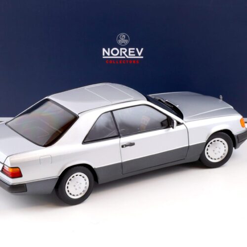 1:18 Norev Mercedes 300 CE-24 Coupe 1990 silver metallic 183880