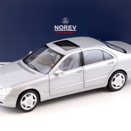 1:18 Norev Mercedes S-Klasse Limousine W220 silver metallic 1998