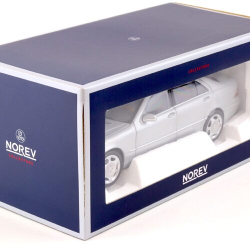 1:18 Norev Mercedes S-Klasse Limousine W220 silver metallic 1998