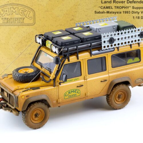 1:18 Almost Real Land Rover Defender 110 Camel Trophy Support Unit 1993 Dirty Version