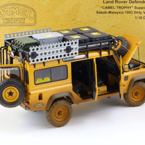 1:18 Almost Real Land Rover Defender 110 Camel Trophy Support Unit 1993 Dirty Version