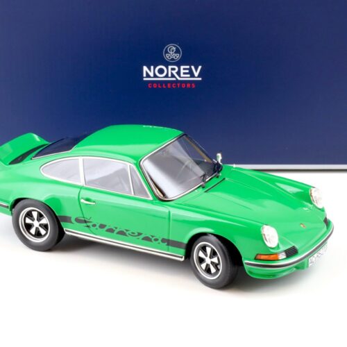 1:18 Norev Porsche 911 RS Touring 1973 green with black stripes