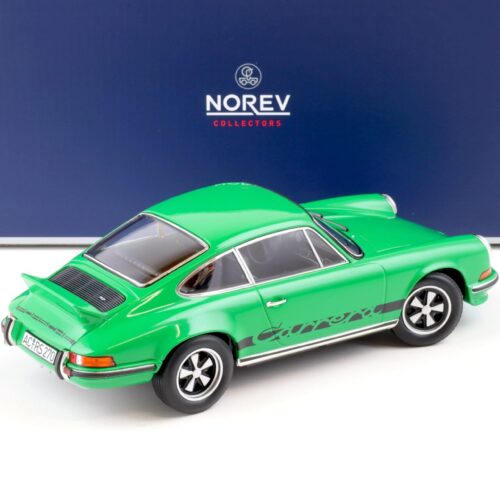 1:18 Norev Porsche 911 RS Touring 1973 green with black stripes