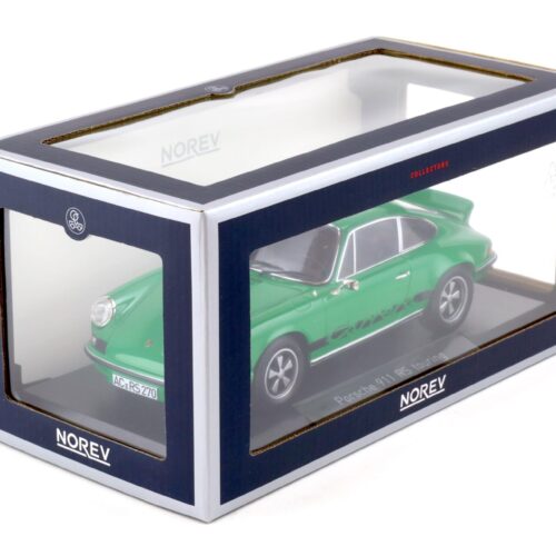 1:18 Norev Porsche 911 RS Touring 1973 green with black stripes