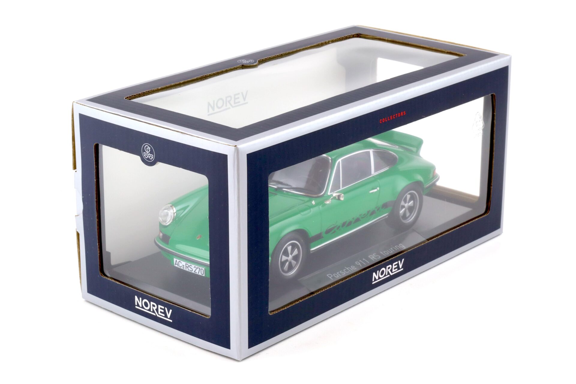 1:18 Norev Porsche 911 RS Touring 1973 green with black stripes
