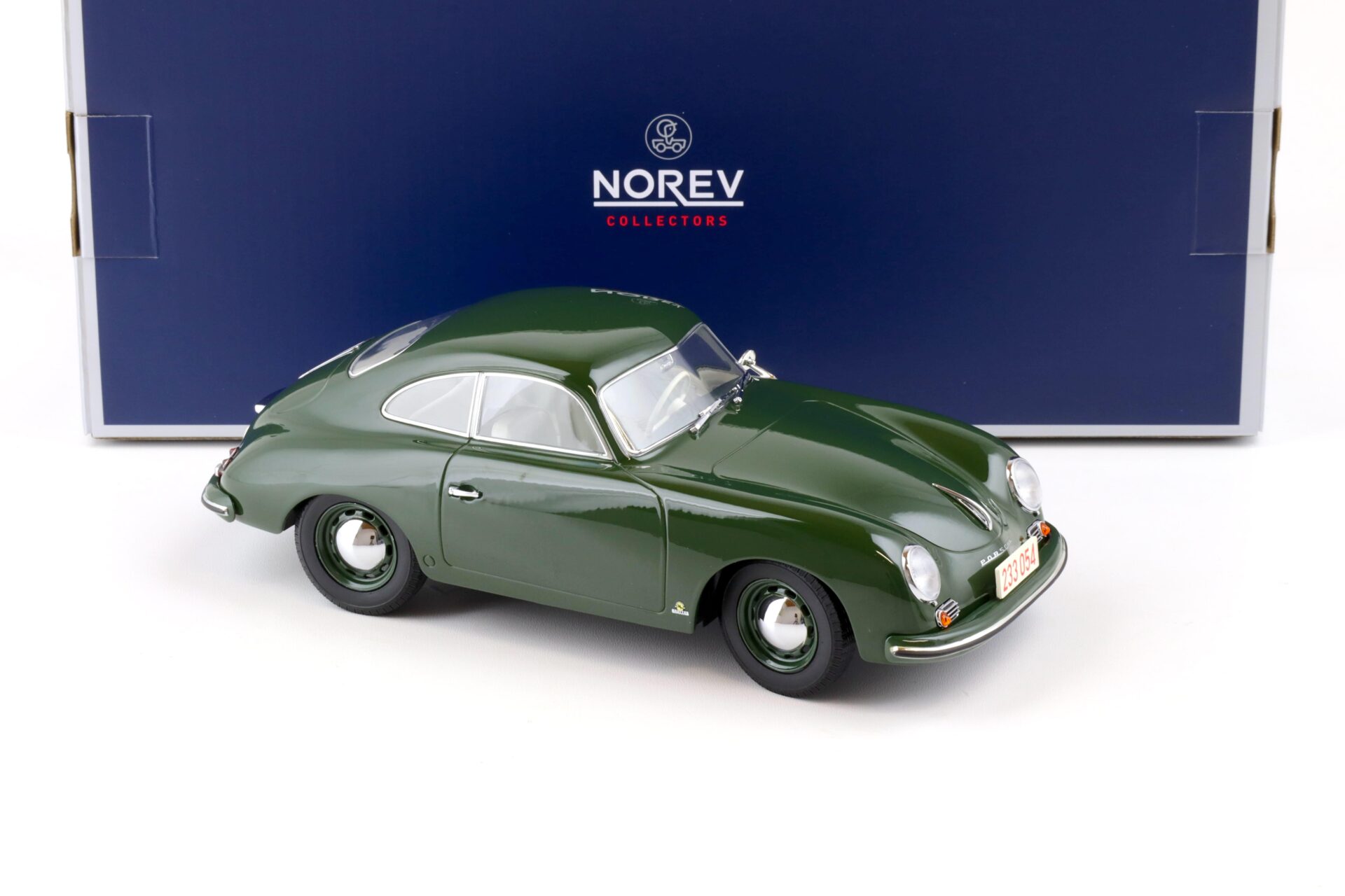 1:18 Norev Porsche 356 Coupe 1954 dark green