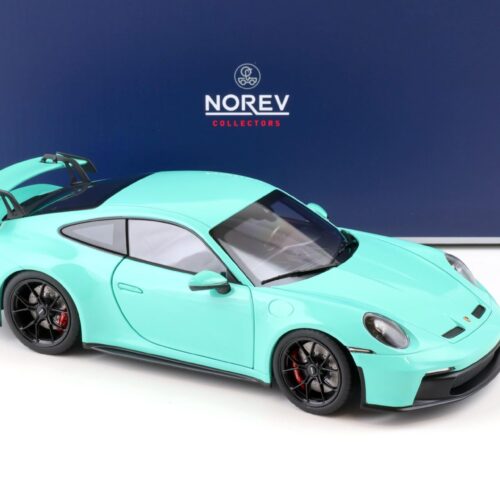 1:18 Norev Porsche 911 (992) GT3 Coupe 2021 Mint green/ black wheels