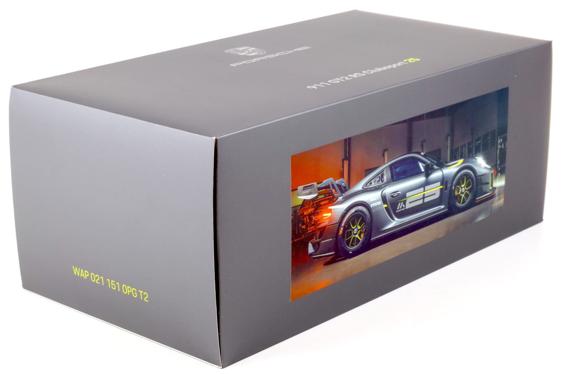 1:18 Spark Porsche 911 GT2 RS Clubsport 25 grey - Limited 750 pcs. WAP DEALER