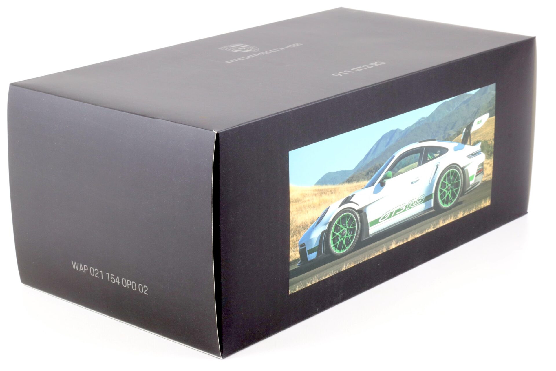 1:18 Spark Porsche 911 (992) GT3 RS white/ green Limited 911 pcs. WAP DEALER
