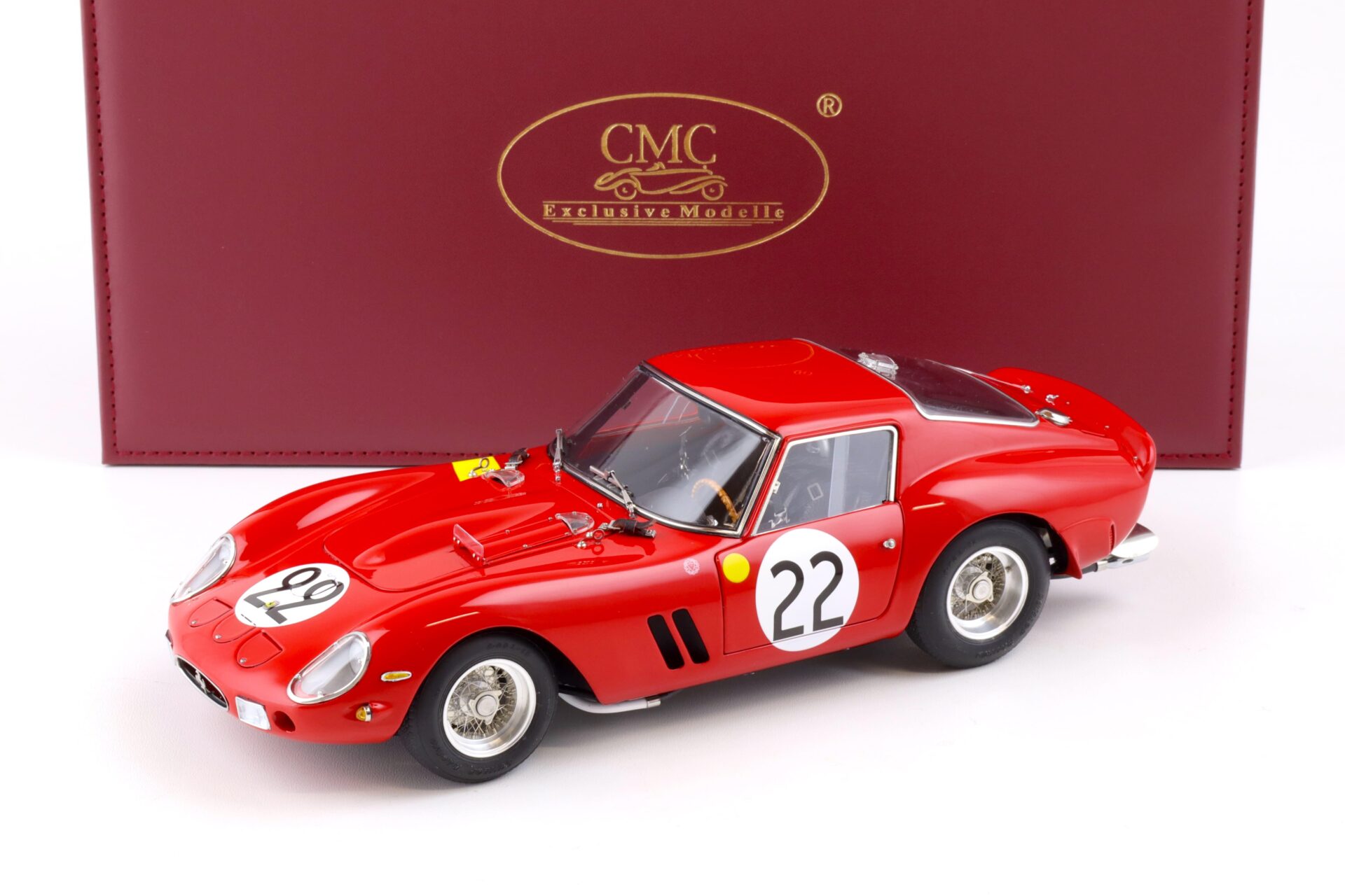 ID 83507 orig.jpg 1:18 CMC Ferrari 250 GTO 24h Le Mans 1962 Beurlys/Elde/Mason #22 red M-253
