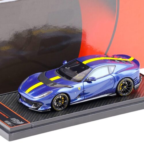 1:43 BBR Ferrari 812 Competizione 2021 Blue Tour de France - Limited 48 pcs.