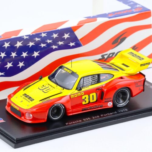 1:43 Spark Porsche 935 - 2nd Portland 1978 G.Moretti #30 MOMO