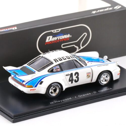 1:43 Spark Porsche 911 RSR #43 Winner Daytona 1977 Haywood/ Graves/ Helmick #43