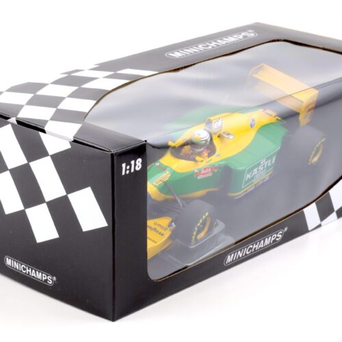 1:18 Minichamps Benetton Ford B193 R.Patrese 3rd Place British GP 1993 - Limited 150 pcs.