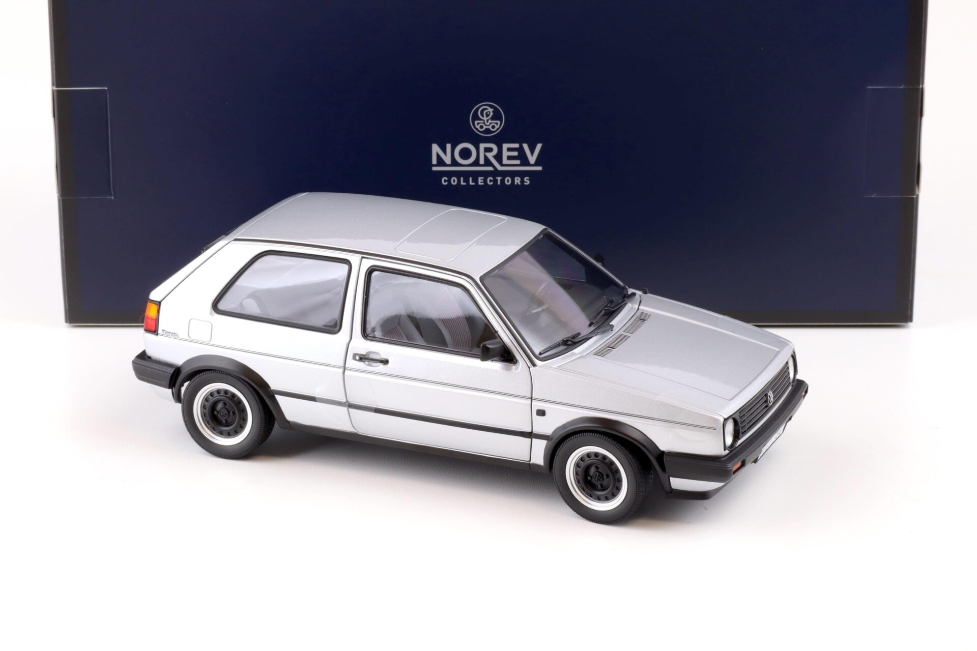 1:18 Norev VW Golf 2 Memphis 1988 silver/ grey metallic - Limited 200 pcs.