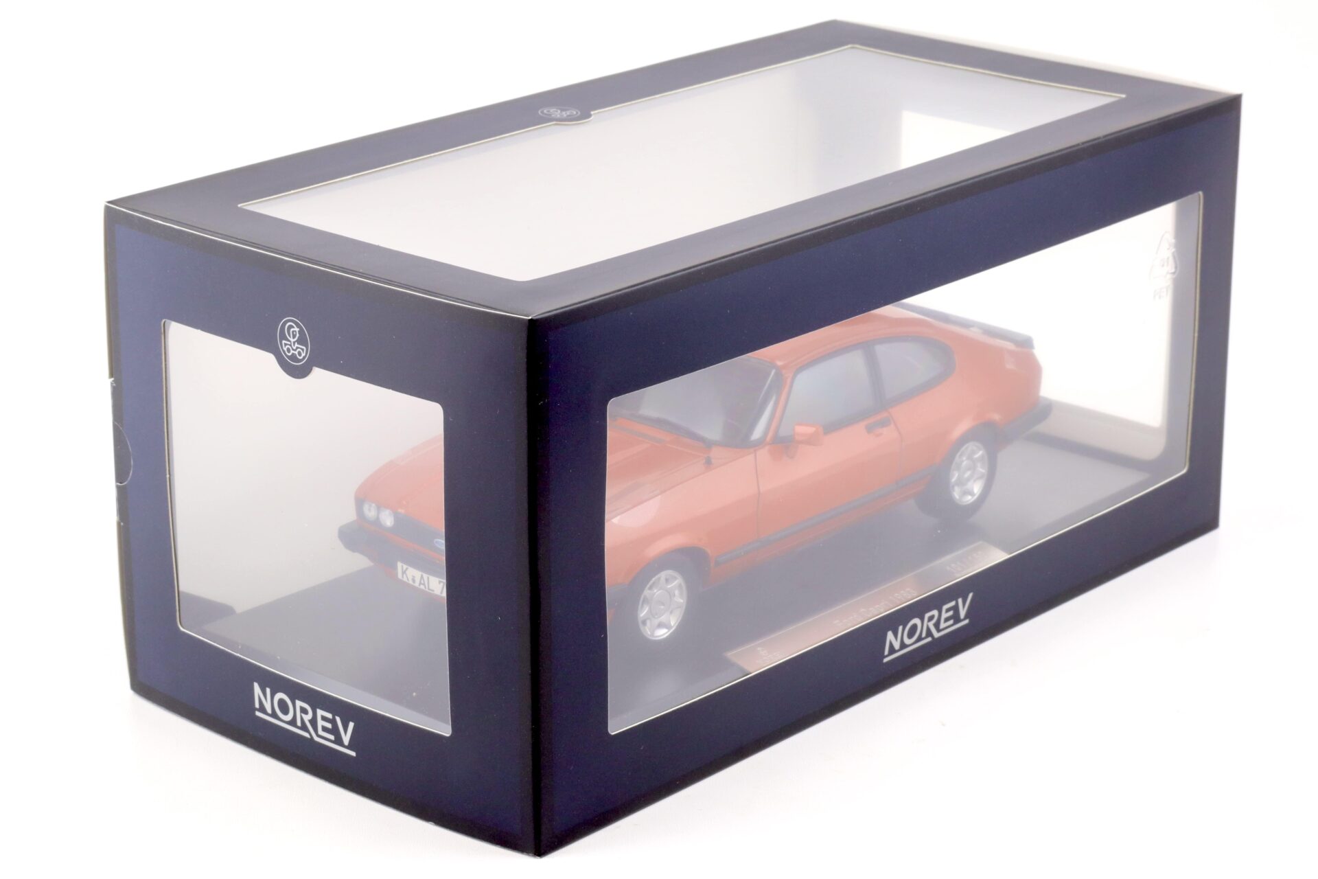 1:18 Norev Ford Capri 2.8 MKIII Coupe 1983 orange metallic - Limited 150 pcs.