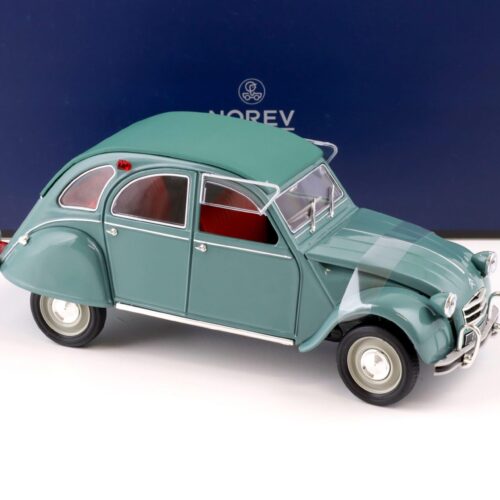 1:18 Norev Citroen 2CV AZAM 1966 Agave green - Limited 200 pcs.