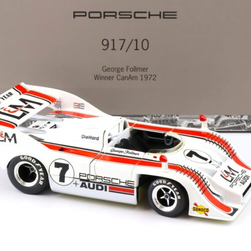 1:18 Minichamps Porsche 917/10 George Follmer Winner CanAm 1972 WAP DEALER