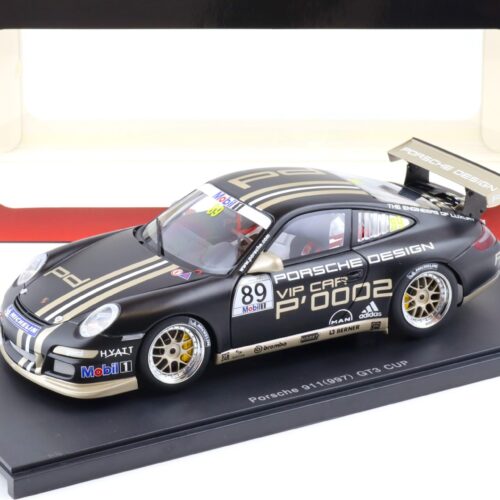 1:18 AUTOart Porsche 911 (997) GT3 CUP 2007 black #89 VIP CAR 80781