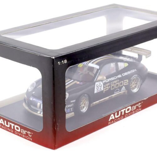 1:18 AUTOart Porsche 911 (997) GT3 CUP 2007 black #89 VIP CAR 80781