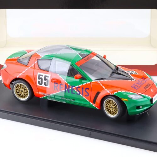 1:18 AUTOart Mazda RX-8 LM Version Limited Edition #55 green/ orange 80443
