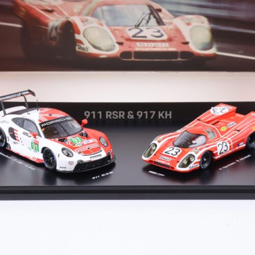 1:43 Spark 2-Car Set Porsche 911 RSR & 917 KH 24h Le Mans 1970 - 2020 WAP DEALER