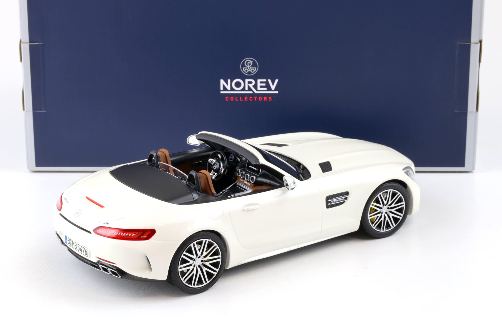 1:18 Norev Mercedes AMG GT C Roadster 2019 white metallic 183744