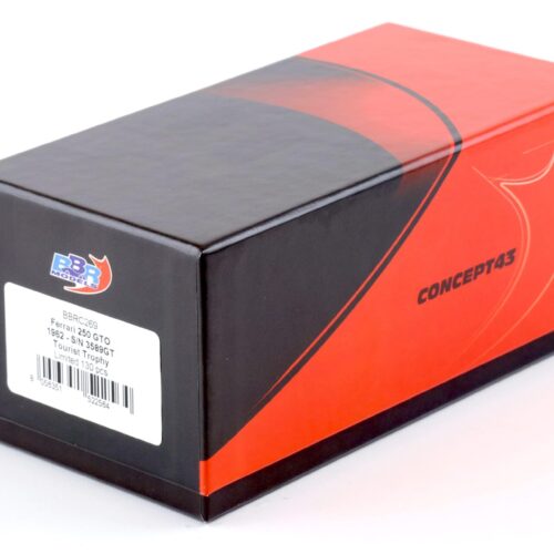 1:43 BBR Ferrari 250 GTO 1962 S/N 3589GT Tourist Trophy #5 - Limited 130 pcs.