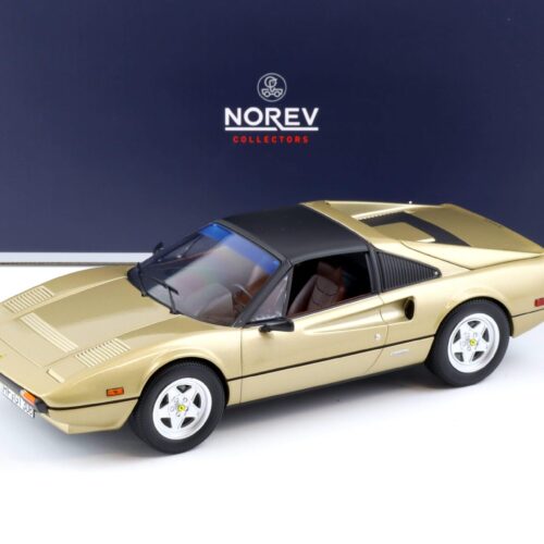 1:18 Norev Ferrari 308 GTS Quattrovalvole 1982 gold oro chiaro - Limited 1000 pcs.