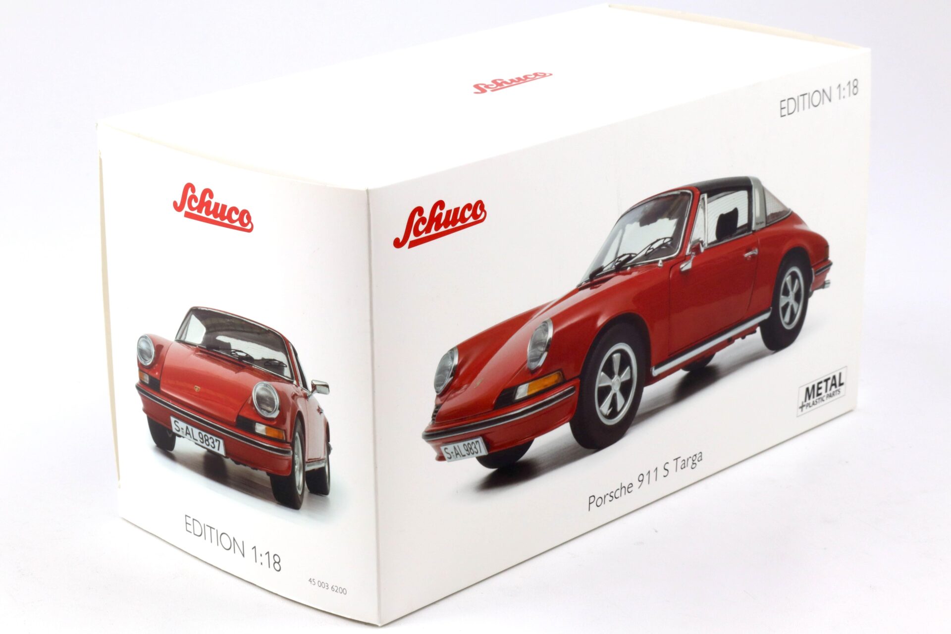 1:18 Schuco Porsche 911 S Targa 1973 red
