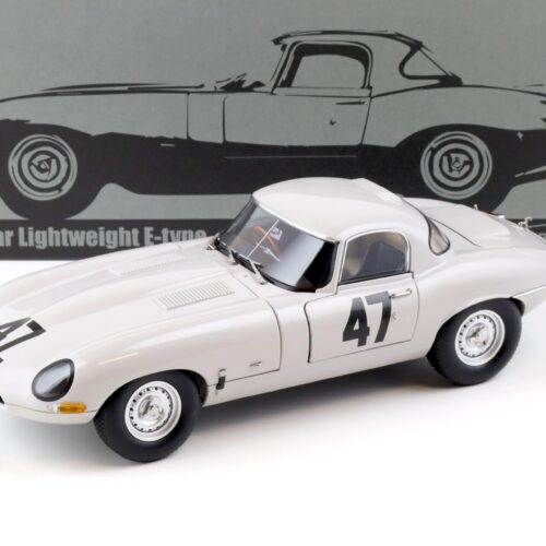 1:18 Paragon Jaguar E-Type Lightweight No.1 Coombs 4 WPD grey 1963