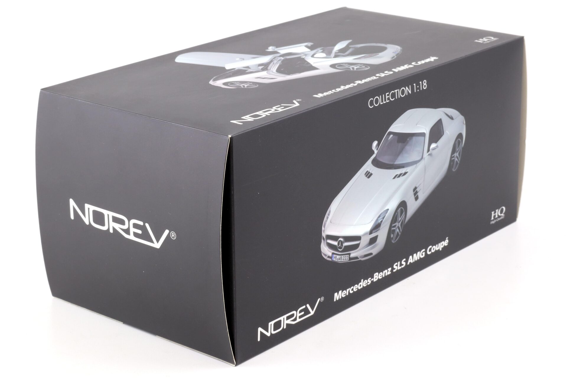 1:18 Norev Mercedes SLS AMG Coupe 2010 silver metallic 183490