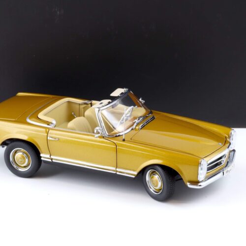 1:18 Norev Mercedes 230 SL Pagode Cabriolet gold metallic 1963