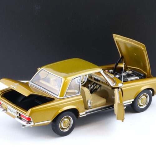 1:18 Norev Mercedes 230 SL Pagode Cabriolet gold metallic 1963