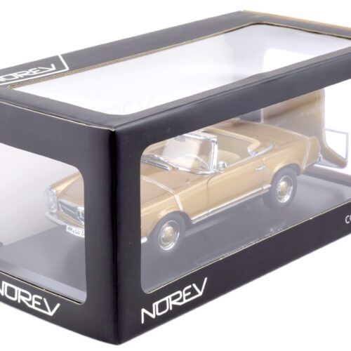 1:18 Norev Mercedes 230 SL Pagode Cabriolet gold metallic 1963