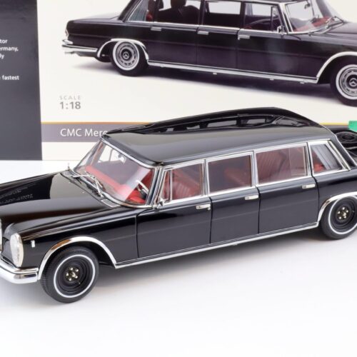 1:18 CMC Mercedes 600 Pullman (W100) Limousine 1963-1981 black M-200
