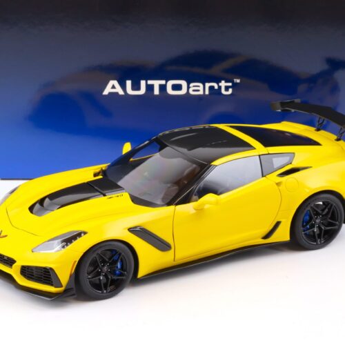 1:18 AUTOart Chevrolet Corvette C7 ZR1 Coupe 2019 Corvette Racing yellow