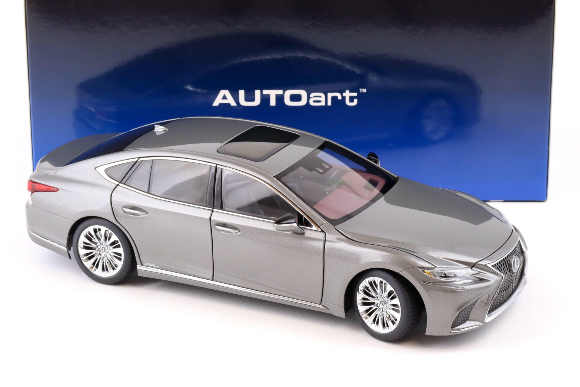 1:18 AUTOart Lexus LS500h Limousine 2018 Manganese Luster metallic 78867
