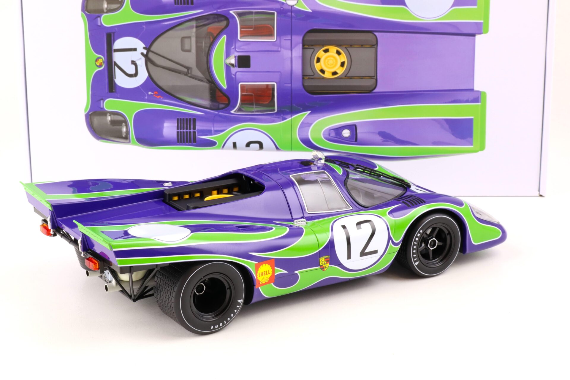 1:12 Norev Porsche 917K Interserie Hockenheim 1970 Van Lennep #12 - Limited 200 pcs.