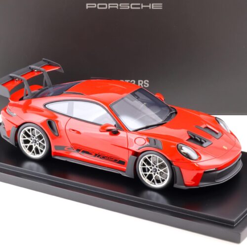 1:18 Spark Porsche 911 (992) GT3 RS guards red/ silver wheels 2022 WAP DEALER