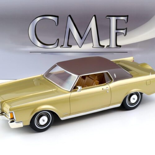 1:18 CMF Lincoln Continental MK III metallic gold/ black roof 1970
